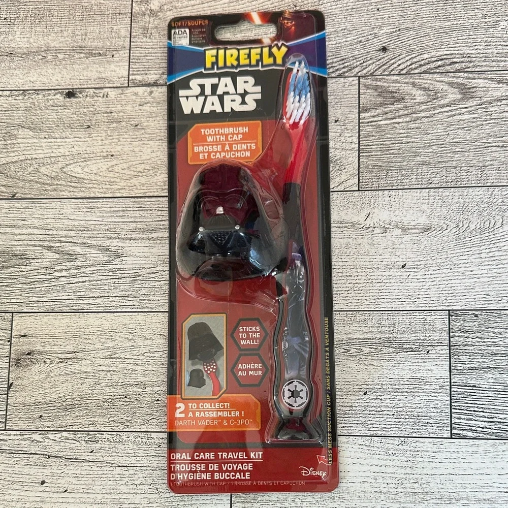 🌵 3/$15 Star Wars Darth Vader Toothbrush Travel Set ( see description)